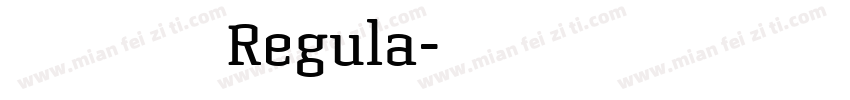 ●大润发粗圆 Regula字体转换